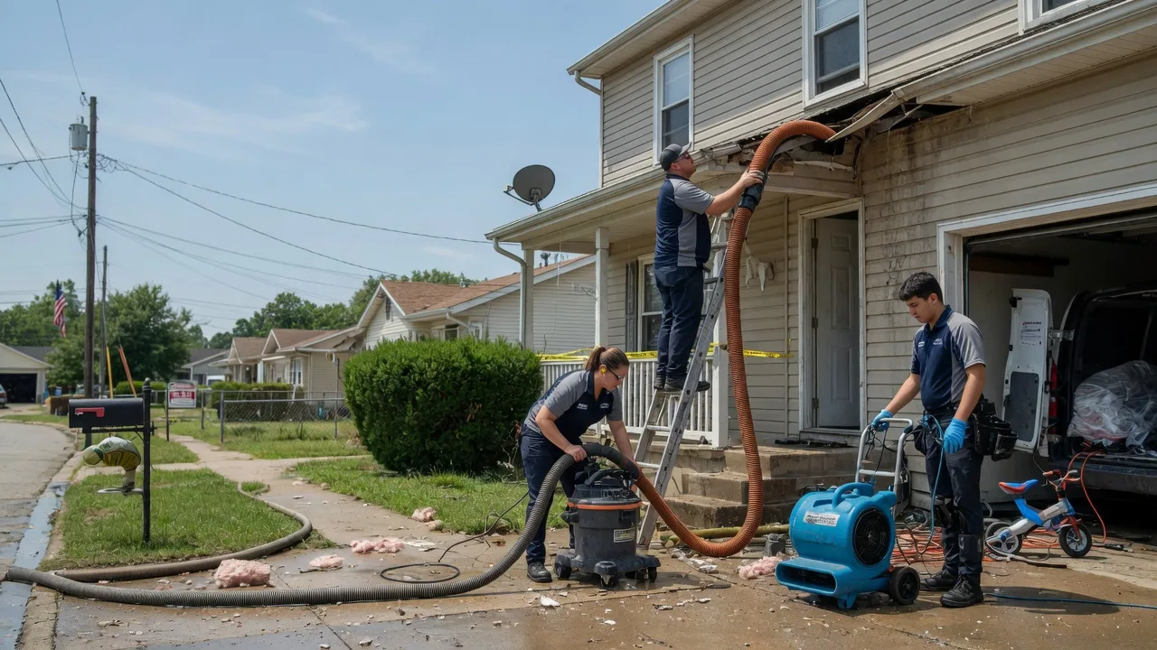Water Damage Restoration in Bixby, MO near me